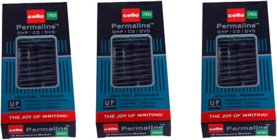 

Cello 30,Permaline CD Marker Pen(Set of 30, Green)