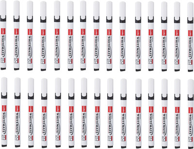 

Cello 30,Whitemate Pen(Set of 30, Black)