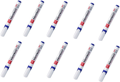 

Cello 10,Whitemate Pen(Set of 10, Blue)