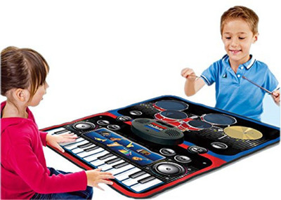 

HALO NATION 2 in 1 Musical Jam Playmat, Multi Color(Multicolor)