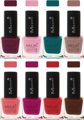 

Medin nail polish multicolor 13(Pack of 8)