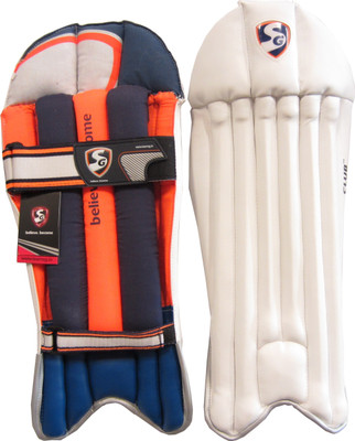

SG Club Boys (32 - 35 cm) Batting Pad(White, Beginner)