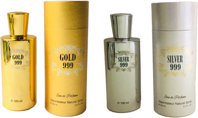 

Ramco Gold and Silver 999 Perfume 100ML Each (Pack of 2) Eau de Parfum - 200 ml(For Men & Women)