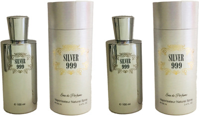 

Ramco Silver 999 Perfume 100ML Each (Pack of 2) Eau de Parfum - 200 ml(For Men & Women)