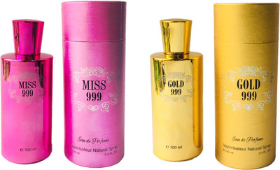 

Ramco Miss and Gold 999 Perfume 100ML Each (Pack of 2) Eau de Parfum - 200 ml(For Men & Women)