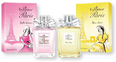 

Enchanteur Eau de Toilette Paris Belle Amour and Paris Mon Amie Combo Gift Box Eau de Toilette - 100 ml(For Women)