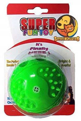 

Foodie Puppies Hard Squeeze Rubber Fetch Toy, Chew Toy For Dog