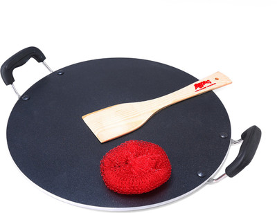 

Anjali Kitchenware Tawa 0 cm diameter(Aluminium, Non-stick), Black