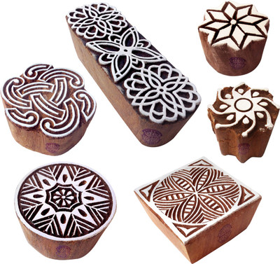 Royal Kraft Htag2083 Printing Blocks(Pack of 6)