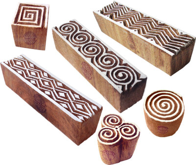 Royal Kraft Htag2086 Printing Blocks(Pack of 6)