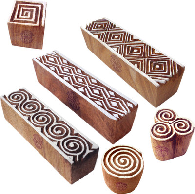 Royal Kraft Htag2089 Printing Blocks(Pack of 6)