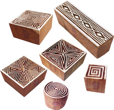 Royal Kraft Htag2095 Printing Blocks(Pack of 6)