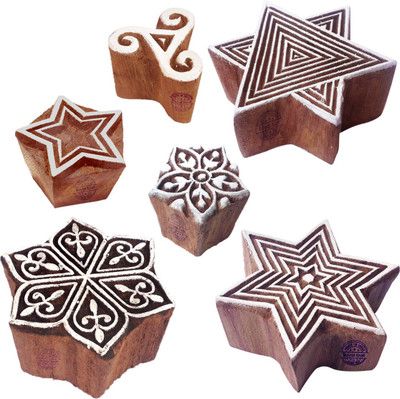 Royal Kraft Htag2068 Printing Blocks(Pack of 6)