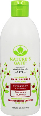 

Nature's Gate Vegan Shampoo Hair Defense Pomegranate + Sunflower 18 Fl. Oz.(532 ml)