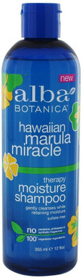 

Alba Botanica Hawaiian Marula Miracle Therapy Moisture Shampoo 12 Fl. Oz.(355 ml)