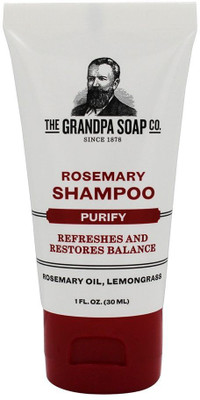 

Grandpa's Soap Co. Purify Shampoo Rosemary 1 Fl. Oz.(30 ml)