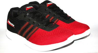 Massie FLEX Running Shoes For Men(Red, Black)