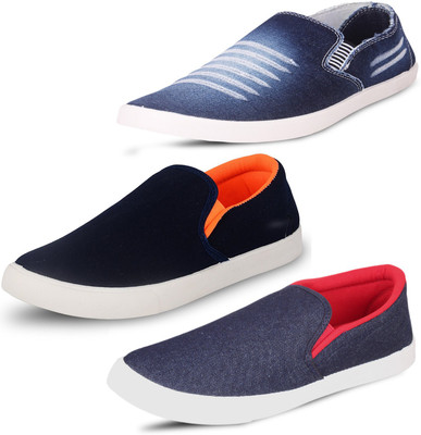 

Dagcros Slip On Sneakers For Men(Multicolor, Multicolour