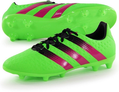 

ADIDAS ACE 16.3 FG/AG Mens Football Shoes Football Shoes For Men(Multicolor, Green