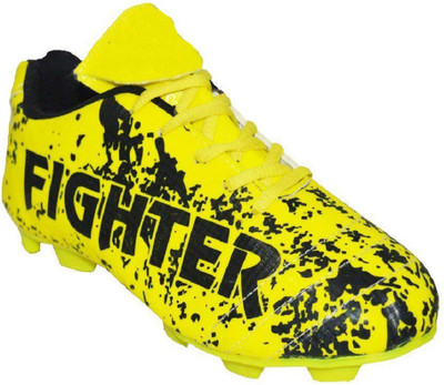 

ARYANS Fighter Football Shoes For Men(Yellow, Black