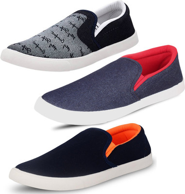 

Dagcros Slip On Sneakers For Men(Multicolor, Multicolour