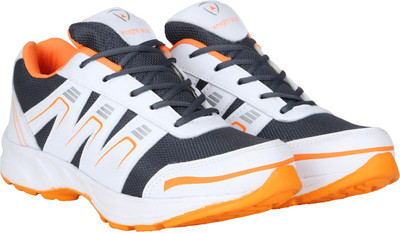 

Knight Ace Cross-Trainer Running Shoes For Men(White, Orange