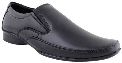 

GB Premium Black Formal shoes Slip On For Men(Black