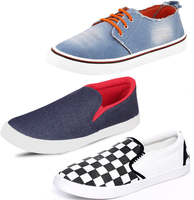 

Dagcros Slip On Sneakers For Men(Multicolor, Multicolour