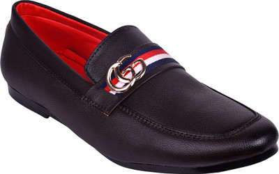 

Aveero Stylish Comfy Loafers For Men Party Wear For Men(Black