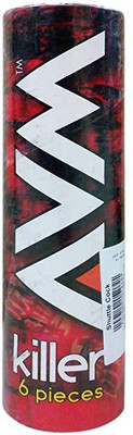 

AVM Killer pack of 6 Nylon Shuttle - Multicolor(Medium, 77, Pack of 6)