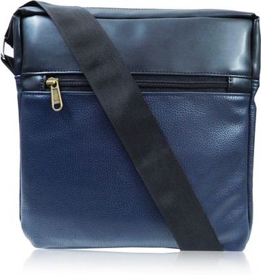 

Sn Louis Men Casual Blue Leatherette Sling Bag