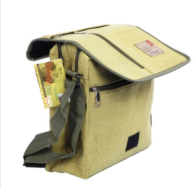 

JAI AMBEY STORE Men & Women Casual, Formal, Sports Green Denim Sling Bag