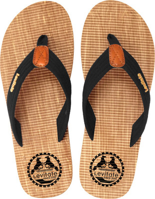 

Levitate WOOD WAVE Flip Flops, Wood black