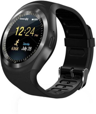 

Phezo Y1 Andriod Bluetooth With Nano SIM Card & TF Card Support Black Black Smartwatch (Black Strap l) Multicolor Smartwatch(Multicolor Strap Free Size)
