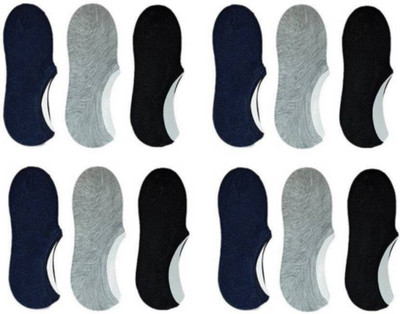 Chartbusters Men & Women Solid Low Cut(Pack of 6)
