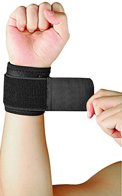 

Nivia WRIST SUPPORT Hand Grip/Fitness Grip(Black)