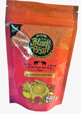 

RBP Royal Black Pearl Original Assam Black Chai - CTC (10) Black Tea(10 g, Pouch)
