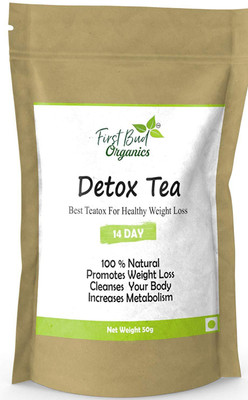 

FIRSTBUD ORGANICS DETOX TEA FOR WEIGHT LOSS Senna, Hibiscus Herbal Tea Vacuum Pack(50 g)