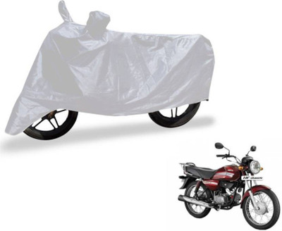Shivonic Two Wheeler Cover for Hero(HF Dawn, Silver)