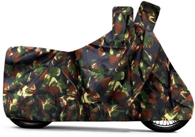 RAIN SPOOF Two Wheeler Cover for Piaggio(Vespa LX, Green)