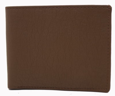 

Nietz Men Brown Artificial Leather Wallet(10 Card Slots)