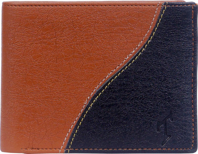 

titos Men Brown, Black Artificial Leather Wallet(6 Card Slots), Black;brown