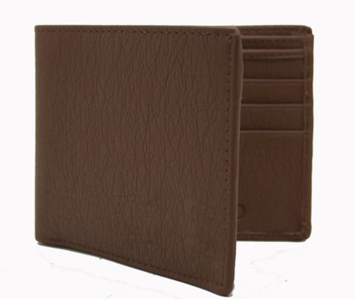 

Nietz Men Brown Artificial Leather Wallet(10 Card Slots)