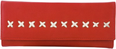 

Aisna Women Casual Red Artificial Leather Wallet(6 Card Slots)