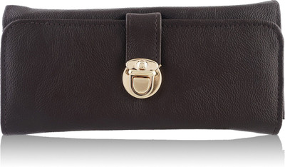 

Aisna Women Evening/Party Brown Artificial Leather Wallet(6 Card Slots)