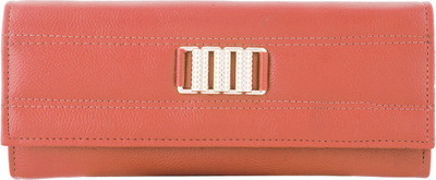 

Noble Designs Women Casual Orange Artificial Leather Card Holder(6 Card Slots)