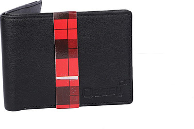 

Roseberries Men Black Artificial Leather Wallet(7 Card Slots)