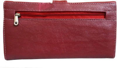 

Sanshul Girls Pink Artificial Leather Wallet(5 Card Slots)