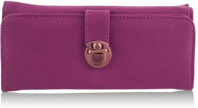 

Noble Designs Women Evening/Party Pink Artificial Leather Wrist Wallet