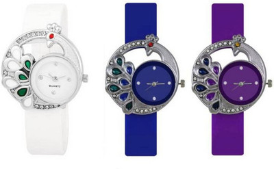 

E-SMART OD-1006-82 Multicolour Analog Round Dial Stylish Watch Watch - For Men & Women
